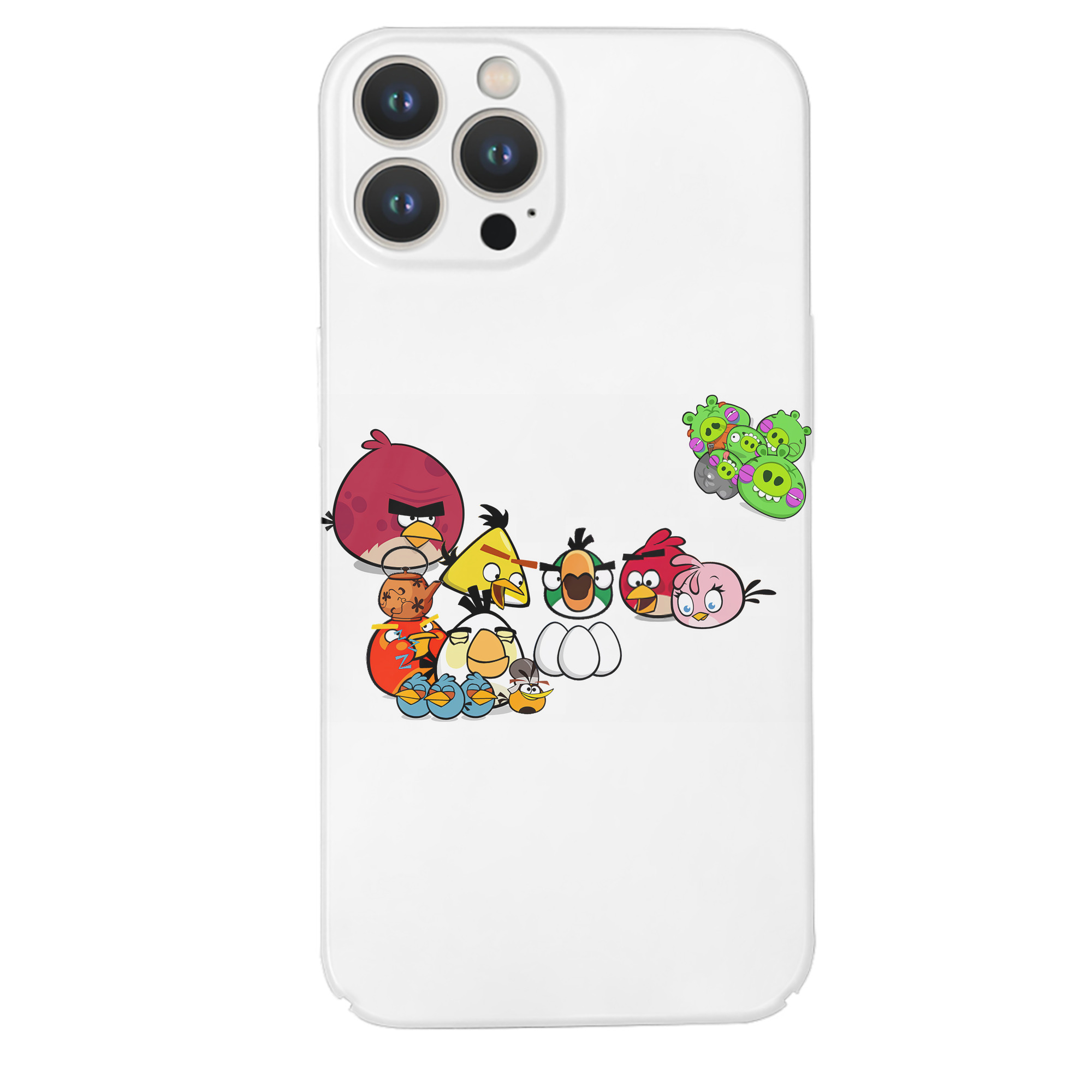 （画像用） Angry Birds アングリーバード 【iPhone 14シリーズ対応】ハードケース